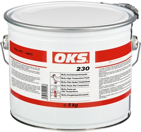 OKS 230 High-temperature paste with MoS2 black 5kg