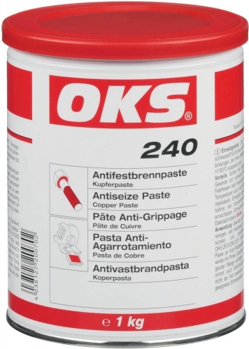 OKS 240 Copper paste, Anti-Seize compound 1kg tin