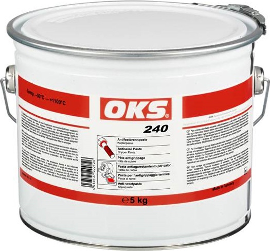 OKS 240 Copper paste, Anti-Seize compound 5kg hobbock