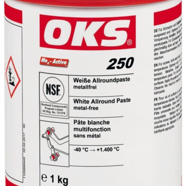 OKS 250 White Multi-purpose Paste metal-free 1kg tin
