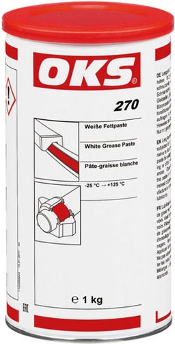 OKS 270 white grease paste 1kg tin