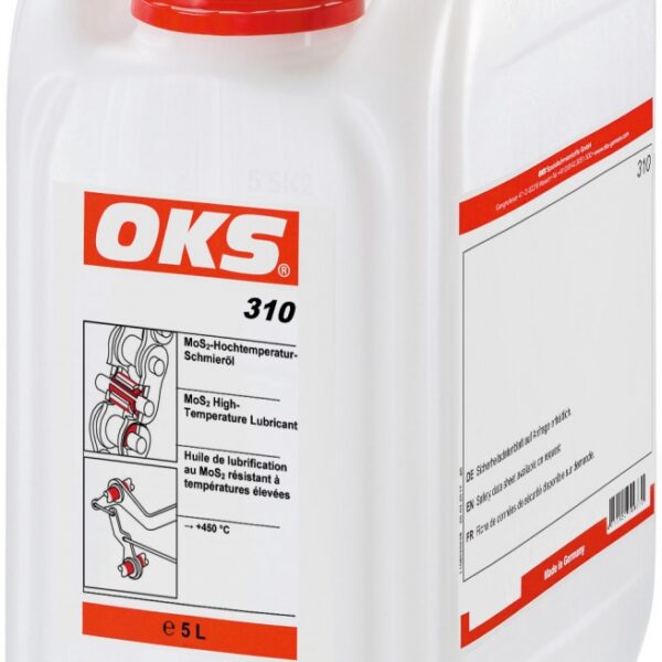 OKS 310 MoS2 high temperature lubricating oil 5l canister