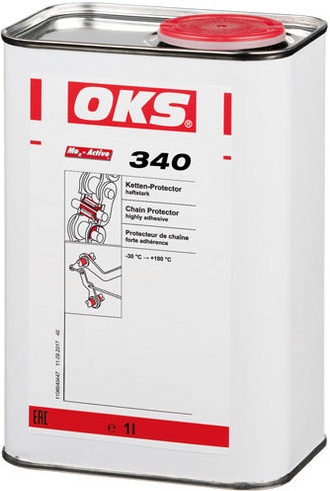 OKS 340 MoS2 Chain Protector lubricant strongly adhesive 1l can