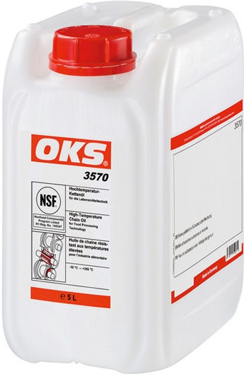 OKS 3570 High-temperature food grade H1 chain oil ISO VG 320 - 5l