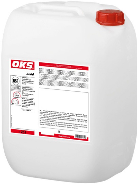 OKS 3600 Adhesive corrosion protection oil food grade H1 25l