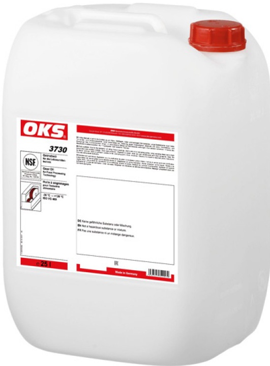 OKS 3730 Gear oil for the food industry ISO VG 460 25l canister