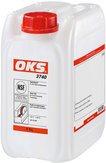 OKS 3740 Gear oil for the food industry ISO VG 680 5l canister