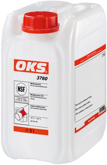 OKS 3760 Multipurpose oil for the food industry ISO VG100 5l canister