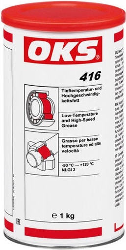 OKS 416 low temperature and high speed grease 1kg tin