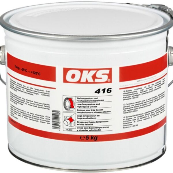OKS 416 low temperature and high speed grease 5kg hobbock