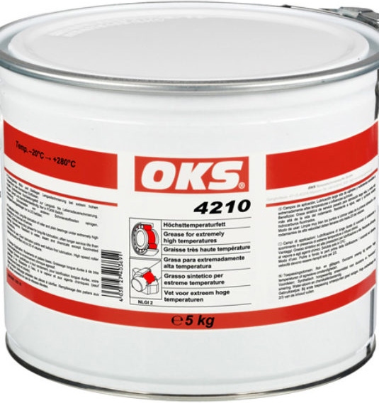 OKS 4210 Bearing grease for extremely high temperatures 5kg hobbock