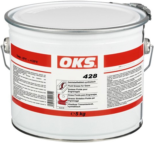 OKS 428 Synthetic Fluid Grease for Gears 5kg hobbock