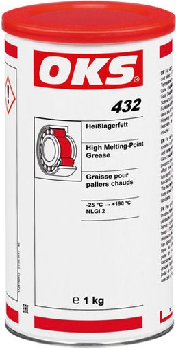 OKS 432 high-temperature bearing grease 1kg tin