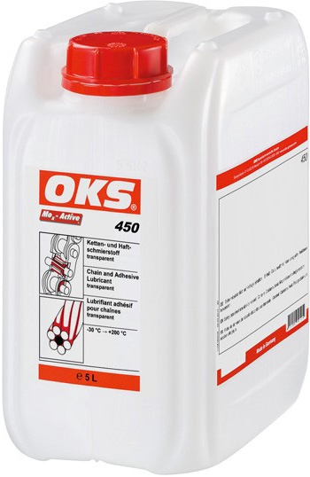 OKS 450	Chain adhesive lubricant transparent 5l canister