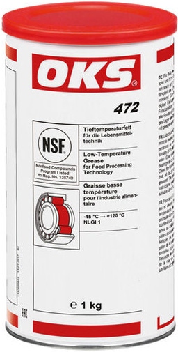 OKS 472 low-temperature grease for food industry 1kg tin