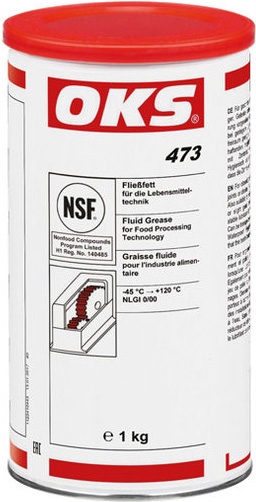 OKS 473 fluid grease for food processing technology 1kg tin