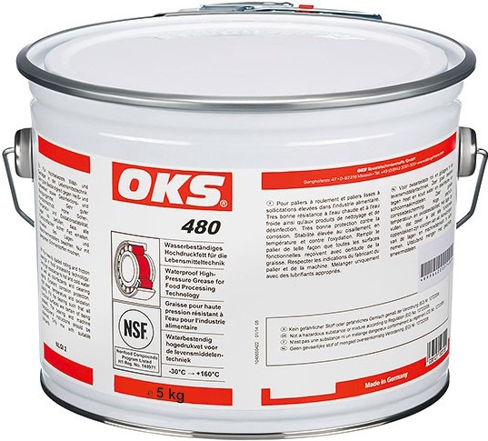 OKS 480	waterproof high-pressure grease for food industry 5kg hobbock
