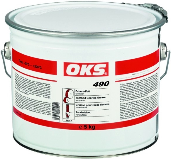 OKS 490	open gear grease sprayable 5kg hobbock