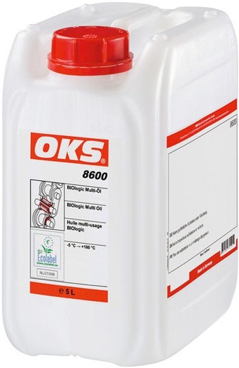 OKS 8600 BIOlogic multi-oil biodegradable up to 160°C 5l canister