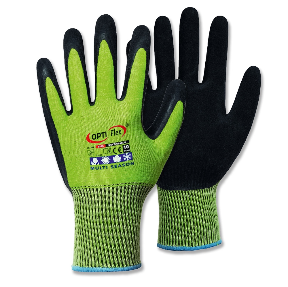 OPTIFlex® 0235 Multi Season Latex-coated All-weather Work Gloves