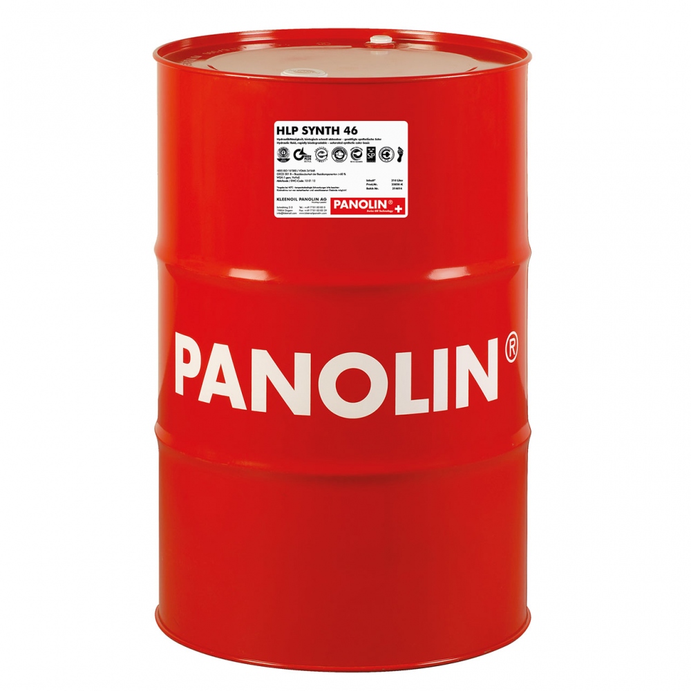 Shell Panolin S4 HLP Synth 46 Hydraulic oil biodegradable 209L drum