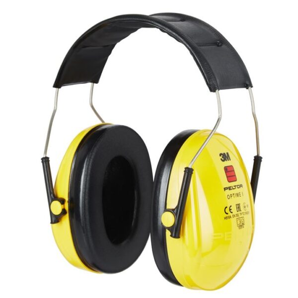 3M Peltor H510F OPTIME I Folding Strap Capsule ear protection yellow