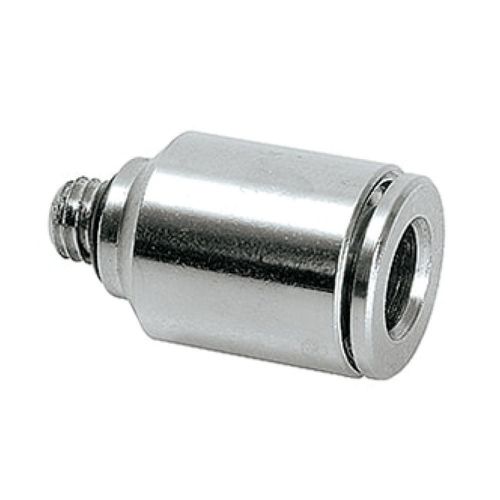 Perma 101448 Tube connector M5 male for tube oØ 6 mm straight