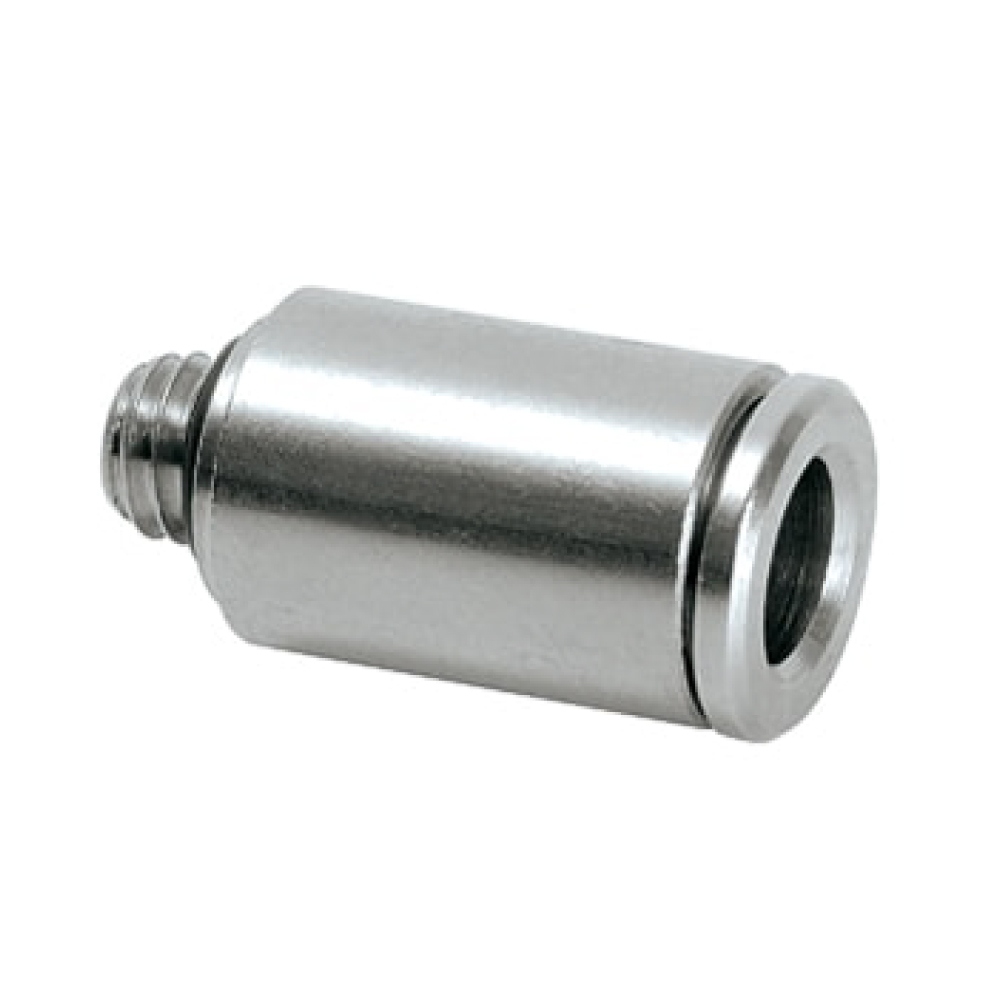 Perma 101509 Tube connector M6 male for tube oØ 6 mm straight