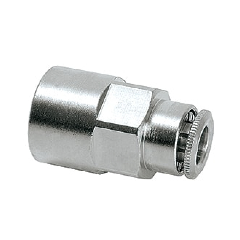 Perma 101511 Tube connector G1/4 female for tube oØ 6 mm straight