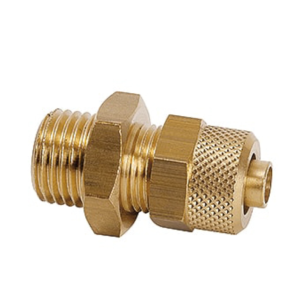 Perma 104822 Tube connector Brass G1/4 male for tube oØ 8 mm