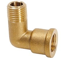 Perma 104827 Angle piece brass 90°C G1/4a x G1/4i