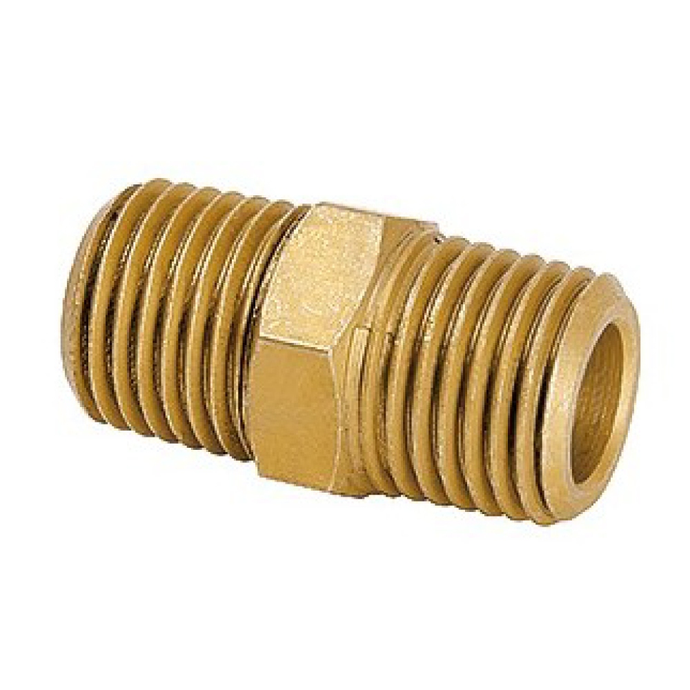 Perma 104852 Hexagon-nipple Brass R1/4 male