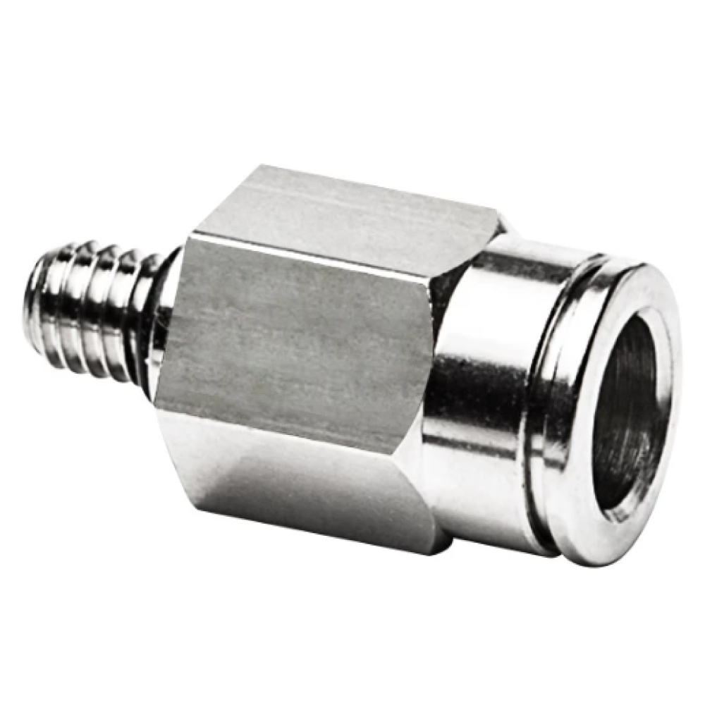 Perma 111954 Tube connector stainless steel M6 male for tube oØ 8 mm