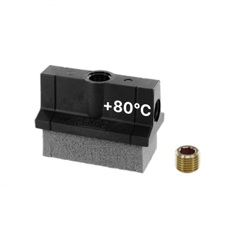 Perma 117436 Oil brush foam up to +80 °C 60 x 30 mm G1/4 female
