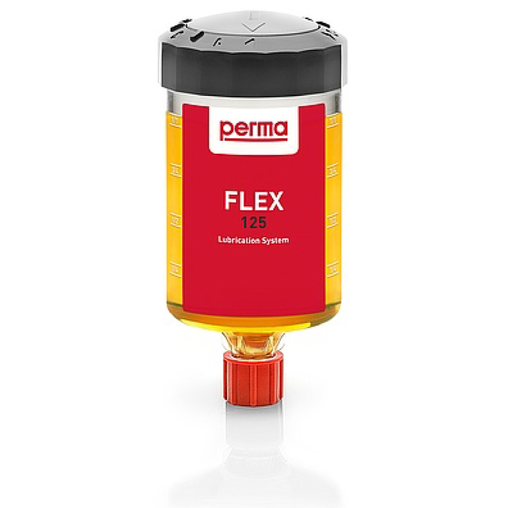 Perma FLEX M125 Lubricant dispenser with low viscosity bio oil SO64