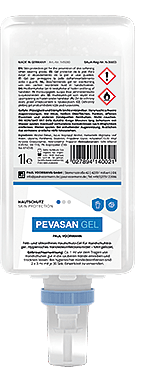 PEVASAN Gel alcohol based instant hand sanitizer 1 Liter