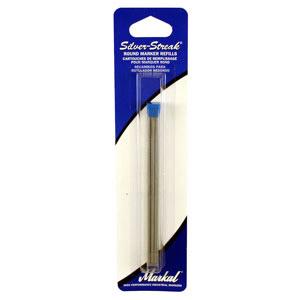MARKAL 96007 silver streak Soap stone refills Pack of 6 pieces