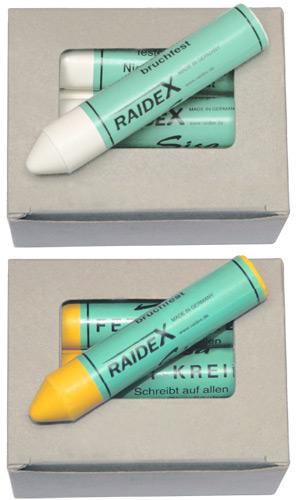 RAIDEX Sisa Tire Crayon Marking 9.5 x 1.75 cm