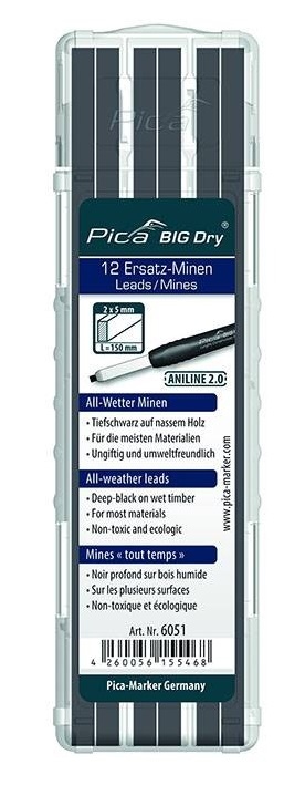 Pica BIG Dry 6051 ANILINE 2.0 leads for BIG Dry Marker