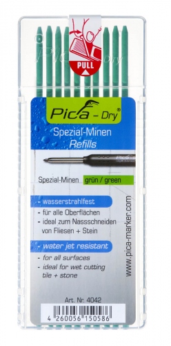 Pica Dry 4042 refill leads green for Pica Dry marker