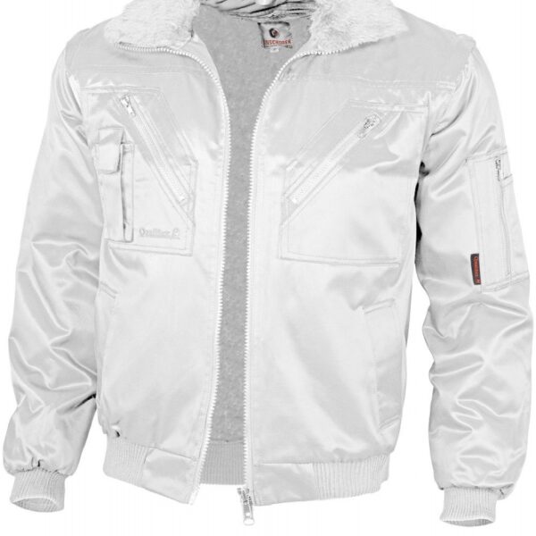Qualitex 100014 winter working pilot jacket white