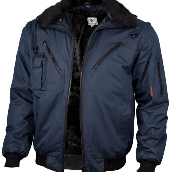 Qualitex 10101 waterproof working pilot jacket navy