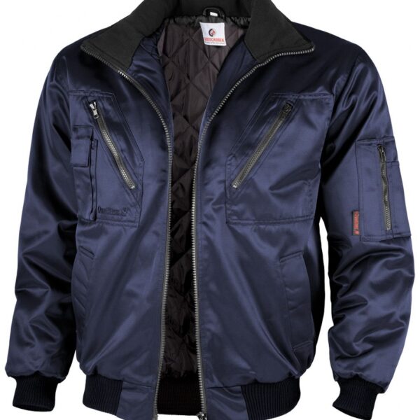 Qualitex 10301 working pilot jacket navy blue