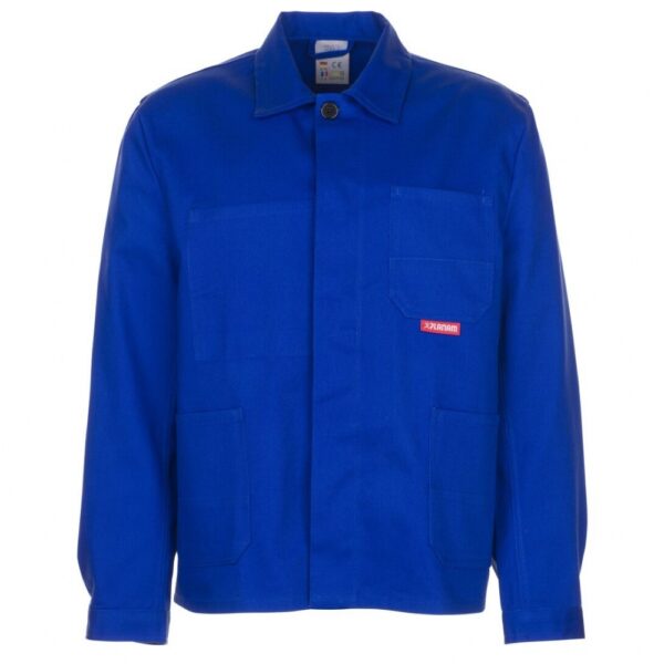 Planam BW290/0101 Work jacket 100% cotton royal blue XS-3XL