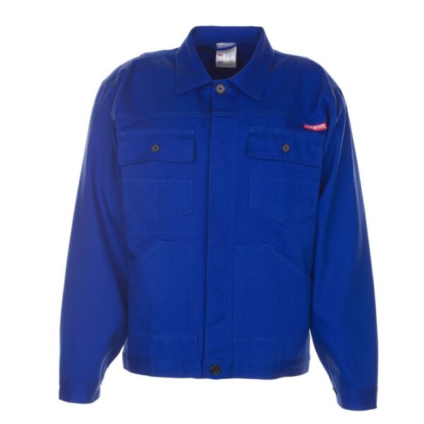 Planam BW290/0106 Waisted work jacket 100% cotton royal blue XS-3XL