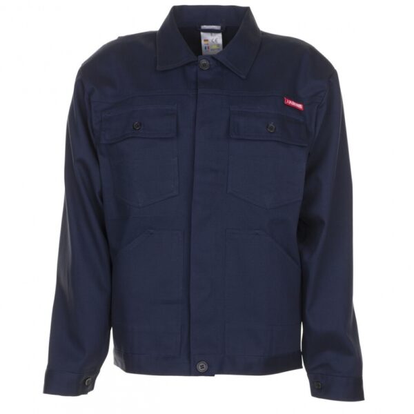 Planam BW290/0107 Waisted work jacket 100% cotton navy blue XS-3XL