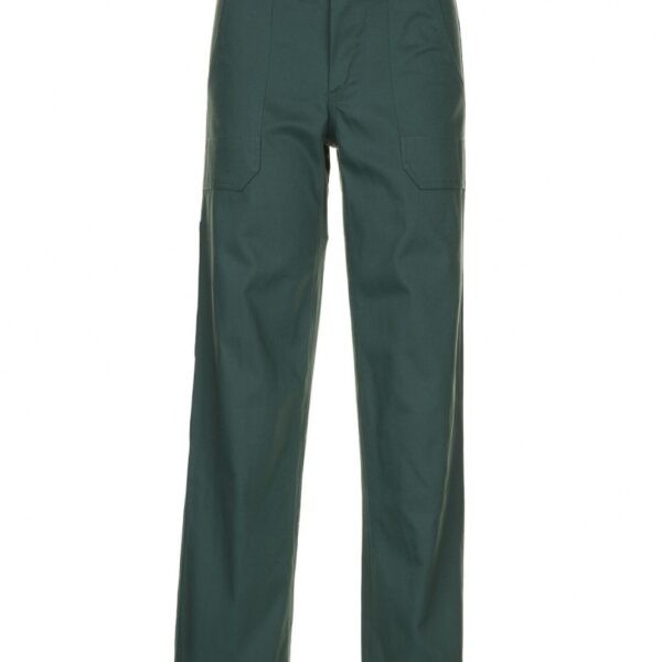 Planam BW290/0119 Work trousers 100% cotton green XS-3XL