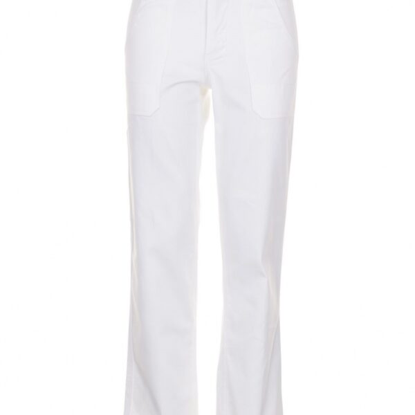 Planam BW290/0120 Work trousers 100% cotton pure white XS-3XL