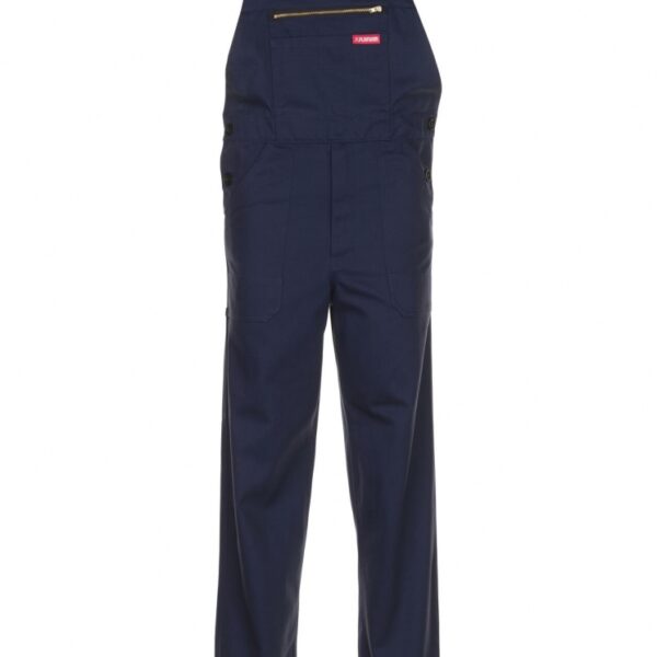 Planam 0122/290 BW Work dungarees Navy blue Size 46