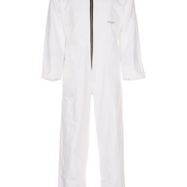 Planam BW290/0130 Rallye working overall 100% cotton white